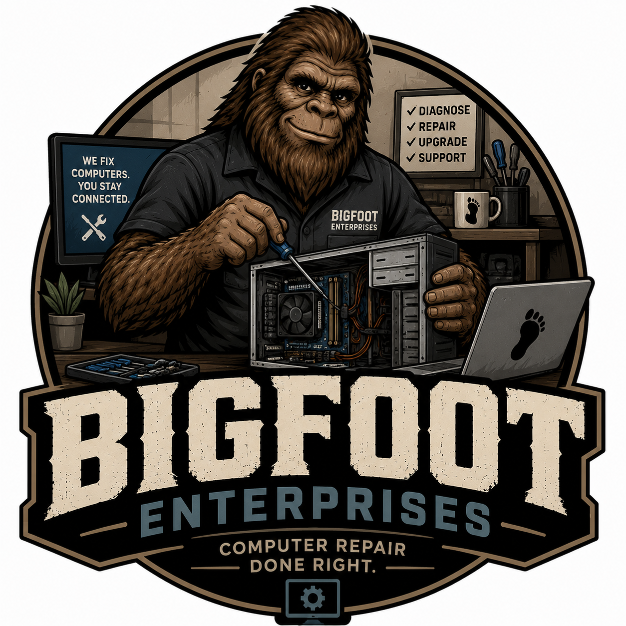 Computer Bigfoot